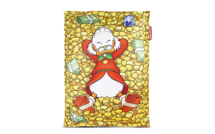 Kelder Dankzegging Miniatuur Donald Duck Zitzak - Dagobert - De Donald Duck Shop