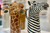 Quail ceramics zebra vase