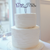 Simple white wedding cake idea with industrial Mr & Mrs 