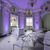 Lambeth circular wedding hall with purple lighting