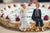 wedding cake topper of bride and groom