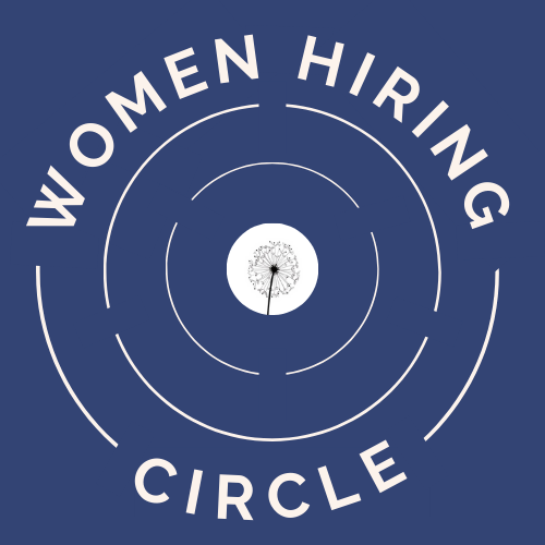 women hiring circle
