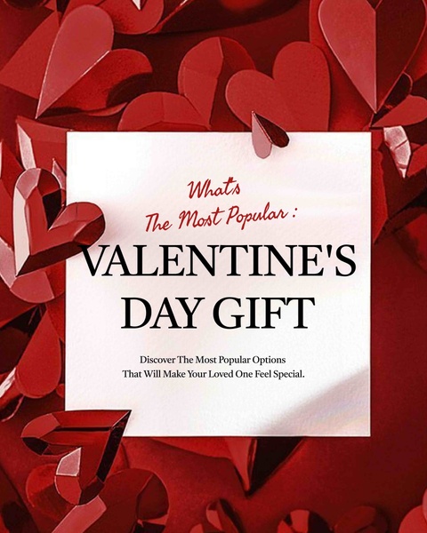 What Is the Most Popular Valentine’s Day Gift?