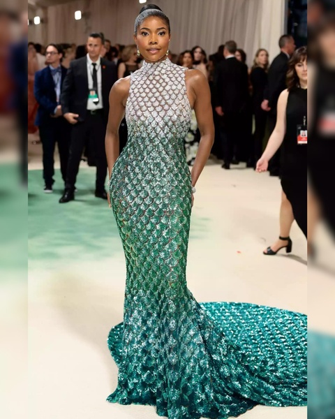 2024 Met Gala - How to Style Like Gabrielle Union's Mermaid-inspired Michael Kors Dress