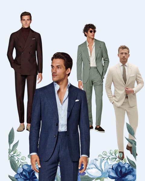 Groom's fashion: Suit by Color