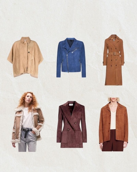 Rock Suede Leather With Any Outfits, a Selection of Suede Coats by Style