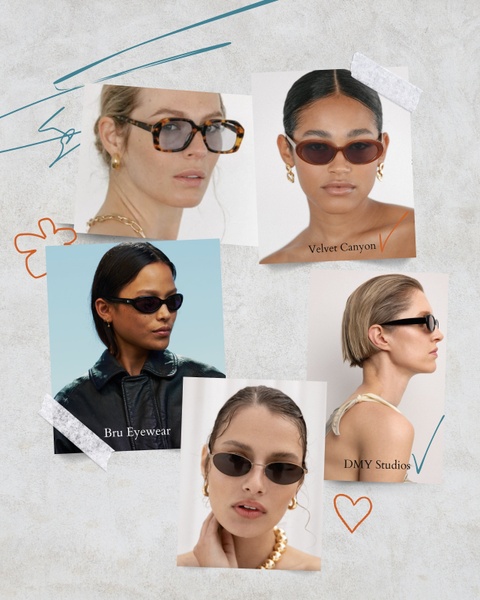 Celebrity Favorite Sunglasses Collection by Brands 2024