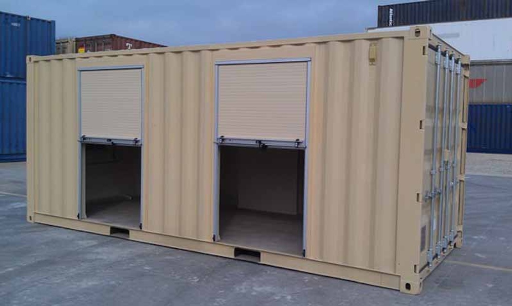 Mini Storage Container Conversion