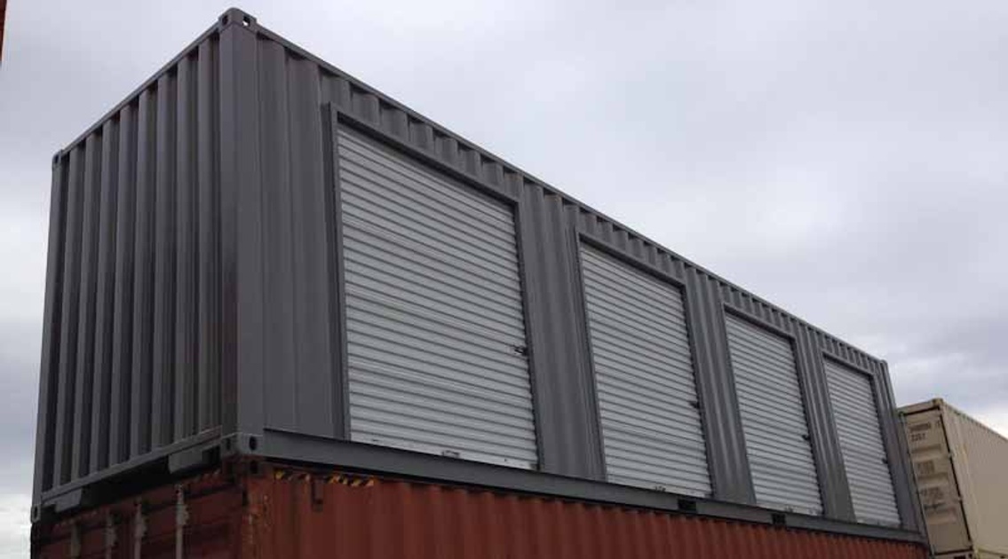 A special container conversion built for the self storage container market  - we will split…