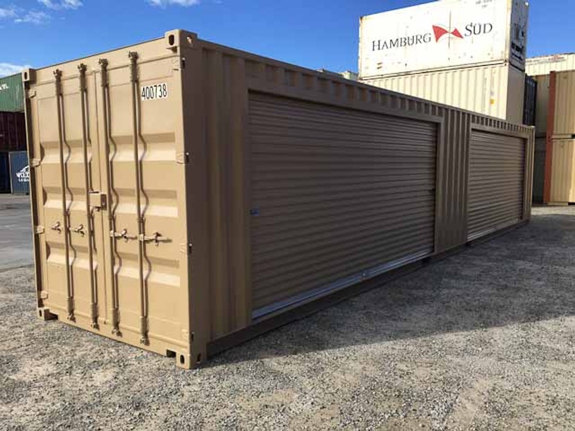 A special container conversion built for the self storage container market  - we will split…
