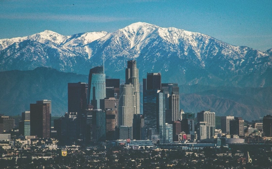 Los Angeles during the winter