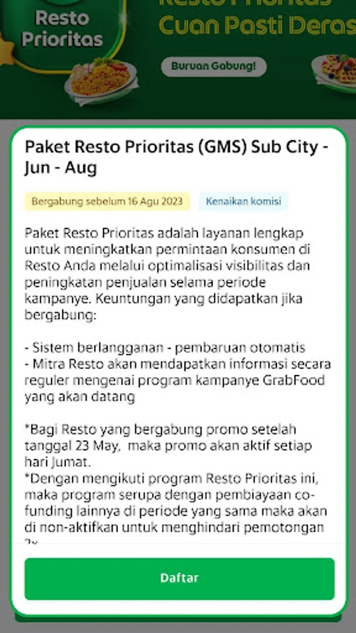 Bergabung ke Rekomendasi Promo