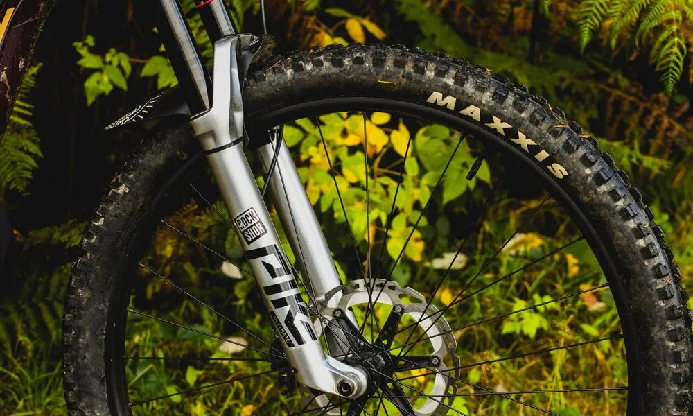 silver rockshox pike forks