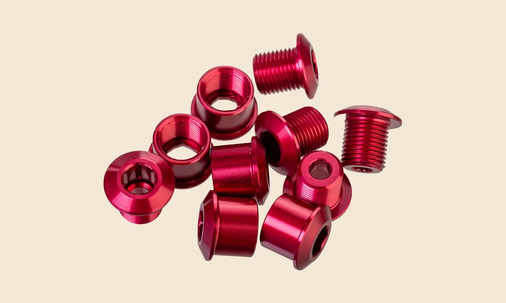 id red chainring bolts