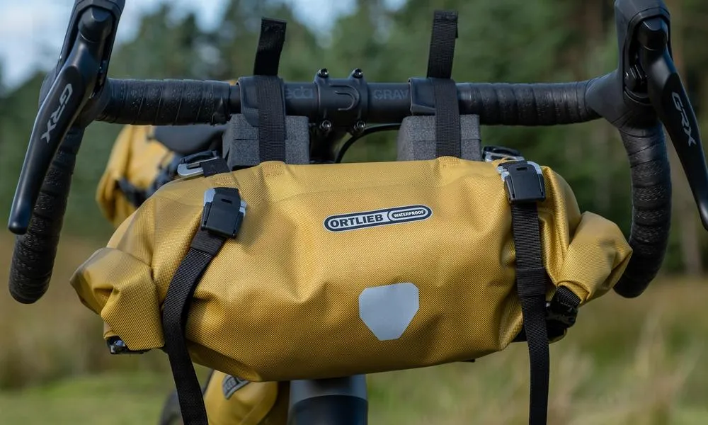 Ortlieb handlebar bag on a bike