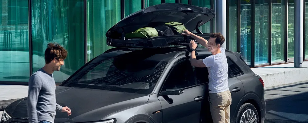 roof box on a acar