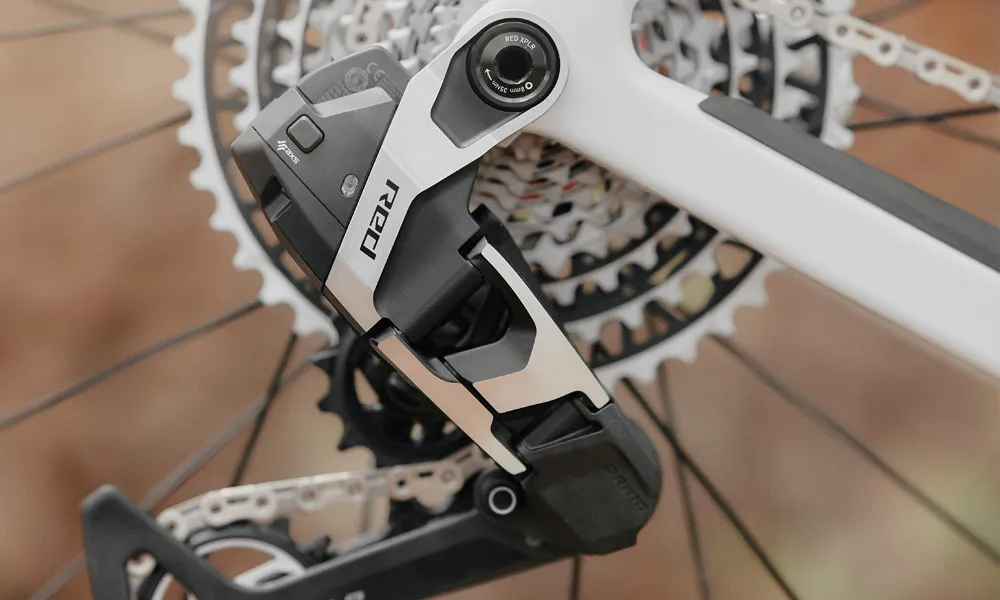 A SRAM Red derailleur