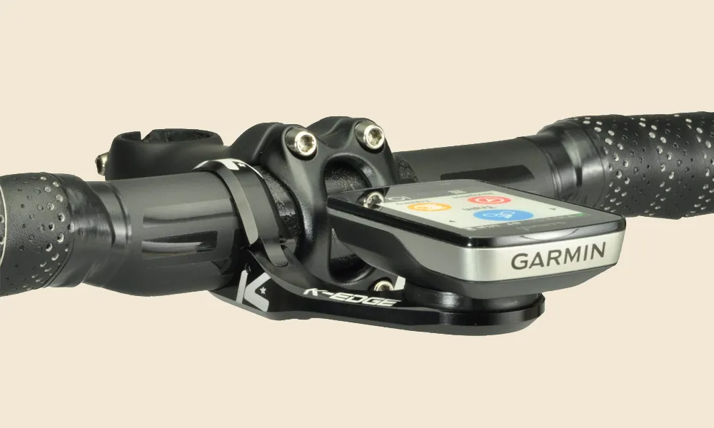 k-edge bike computer mount and garmin computer 