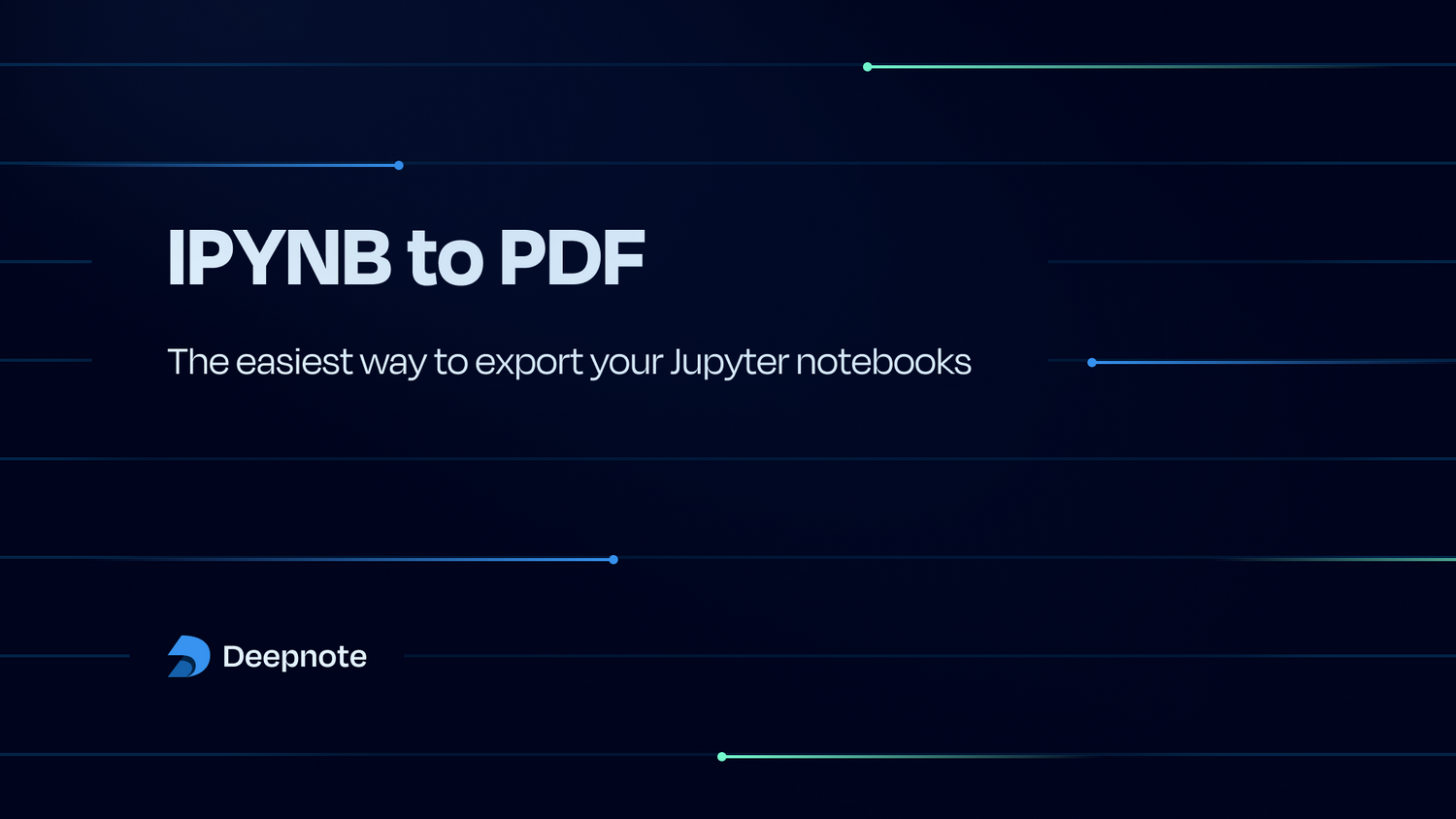 IPYNB To PDF: The Easiest Way To Export Your Jupyter Notebooks