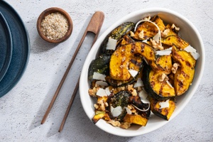Grilled Buttercup Squash