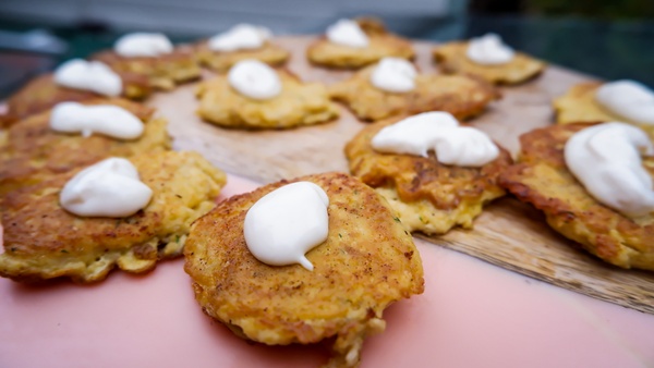 Crab Fritters with Preserved Lemon Mayonnaise

