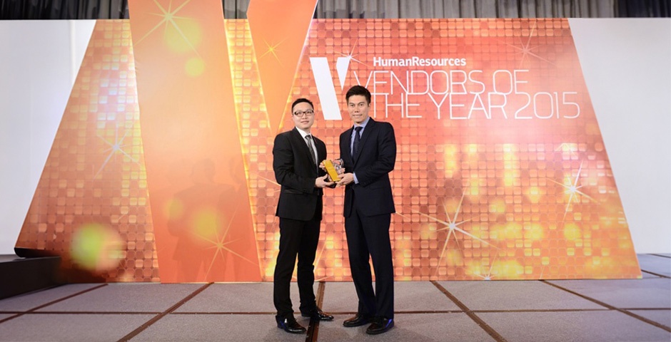 Jobsdb received Gold award at HR Vendors of the Year 2015