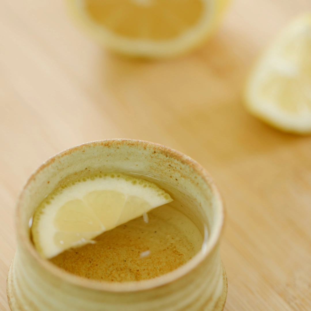 lemon peel tea