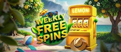Promotional banner from Lemon Casino