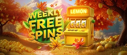 Promotional banner from Lemon Casino