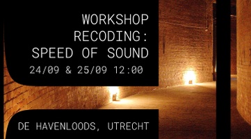 Workshop ReCoding: Speed of Sound