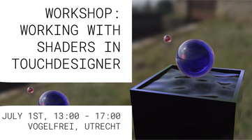 Workshop: Working with Shaders in TouchDesigner