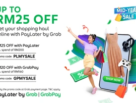 Elevate Your Online Sales with GrabPay and PayLater's Mid-Year Sale Campaign!