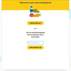 Smart Shopping List App