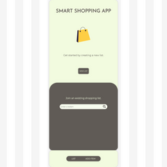 Smart Shopping List App