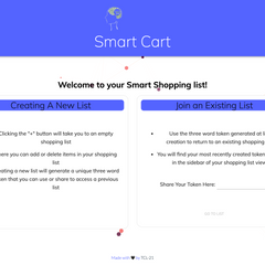 Smart Shopping List App