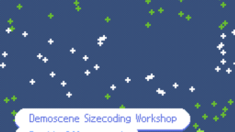 Demoscene Sizecoding Workshop header image