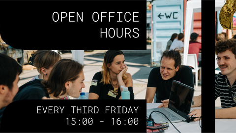 Open office hours - March header image