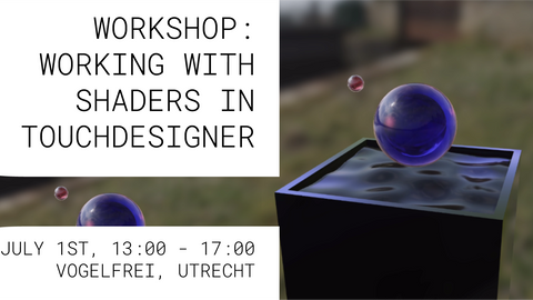 Workshop: Working with Shaders in TouchDesigner header image