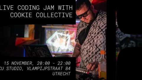 Live Coding Jam met Cookie Collective header image