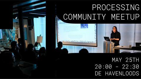 Processing Community Meetup header image