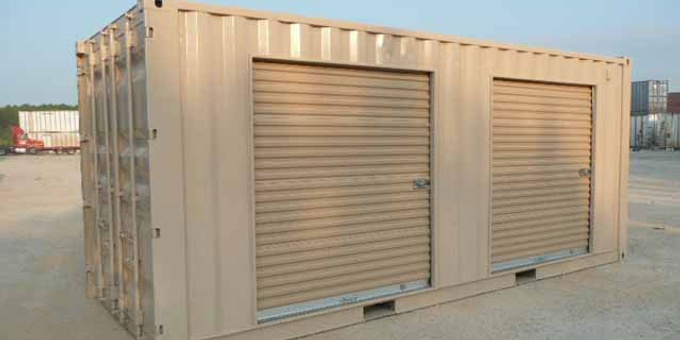 40ft storage container with Roll-Up doors for sale near me