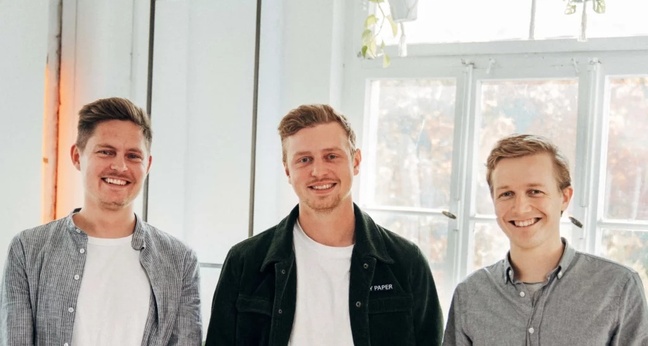 The Enna founder team: Tim Haug, Moritz Kutschera and Jakob Bergmeier (Photo: Enna Systems)