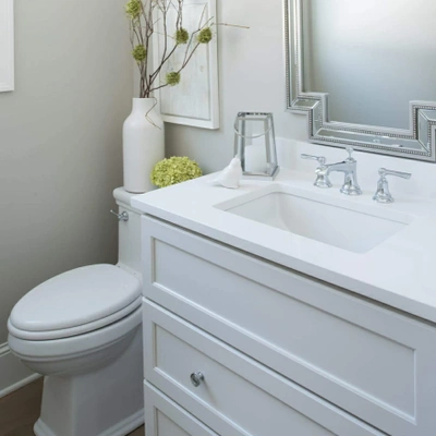 kendall linen white master bathroom 04