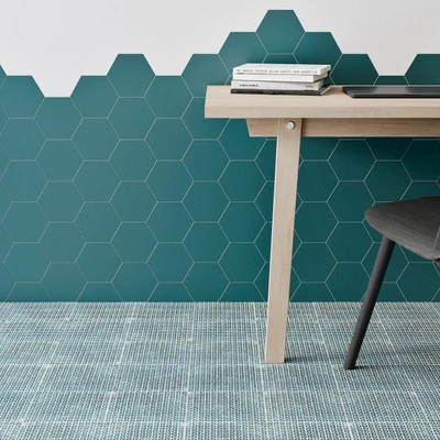 block hexagon verde alta