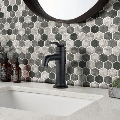 urban tapestry hexagon 6mm bathroom