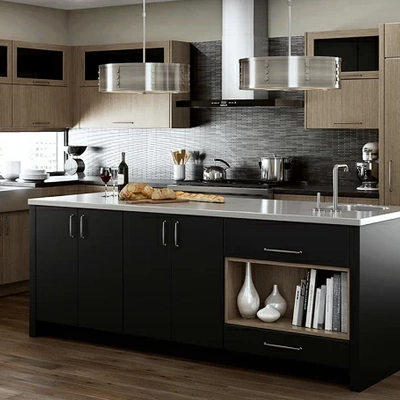 moda quarter sawn oak chroma black kitchen 02