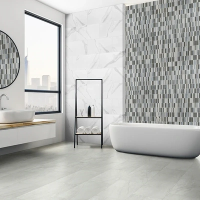 gray durban porcelain bathroom