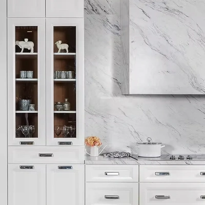 onyx frost white kitchen shelves