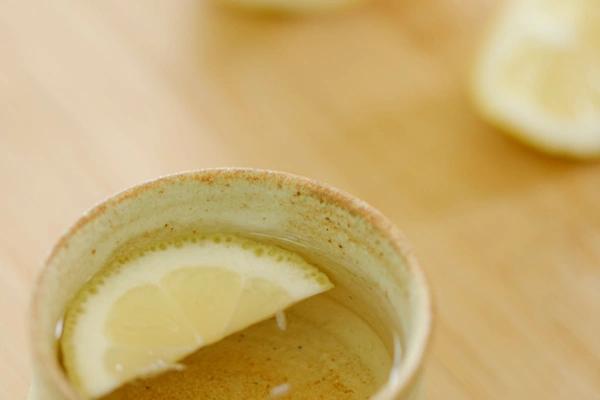 lemon peel tea