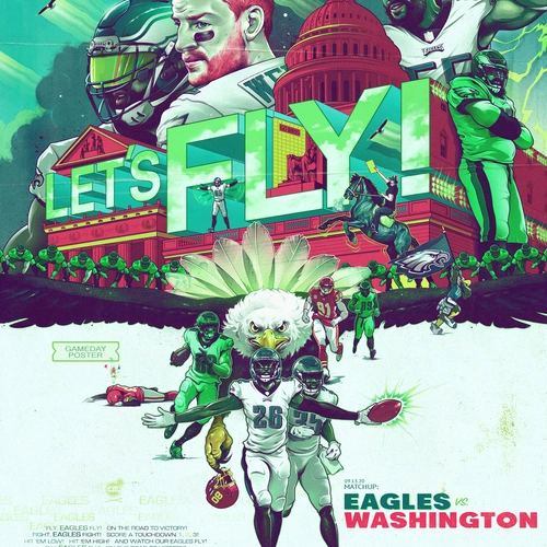 Philadelphia Eagles Poster
